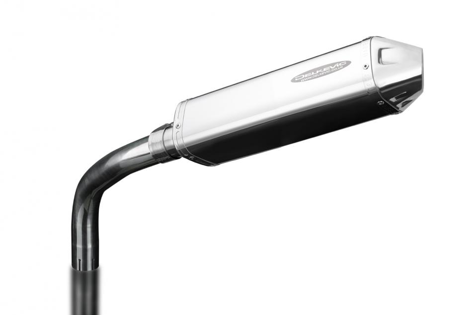 XTZ1200 SUPER TENERE 2010-2021 / TRI-OVAL 320mm (13 inch) LH SILENCER 304 STAINLESS STEEL
