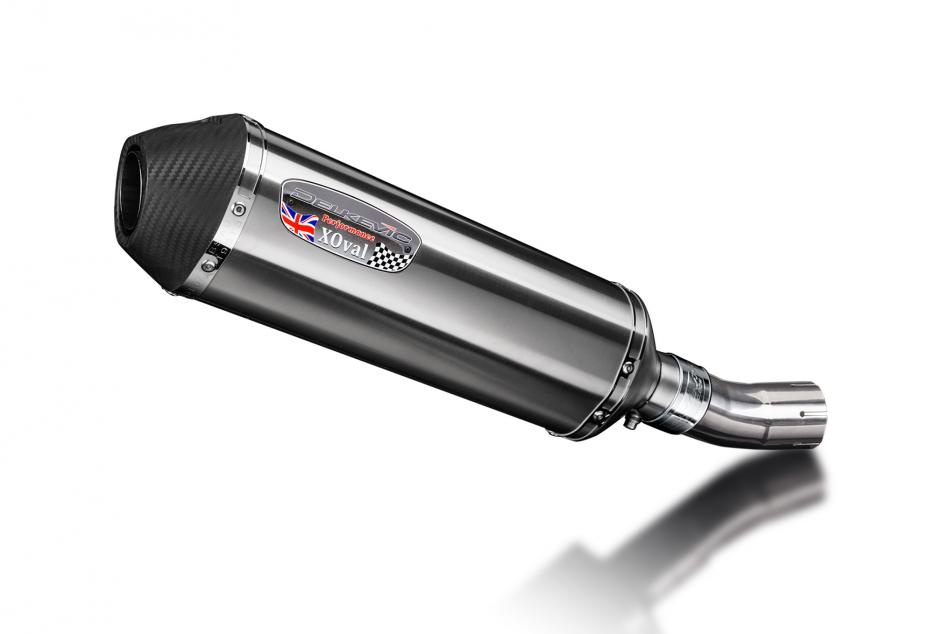 STREET TRIPLE 675 2013-2016 / LOW-LEVEL XOVAL 343mm (13.5 inch) RH SILENCER BRUSH 304 STAINLESS STEE