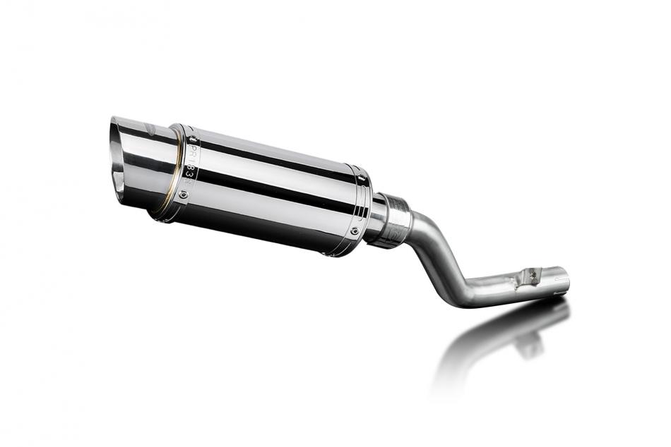 Suzuki DR350 1990-1999 200mm Round Stainless Exhaust Silencer Can Kit