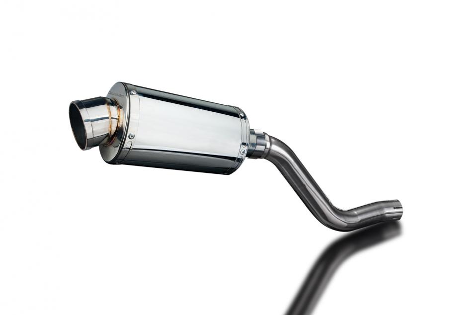KLR600 KL600 B1-B9 1985-1994 / SS70 OVAL 225mm (9 inch) SILENCER 304 STAINLESS STEEL