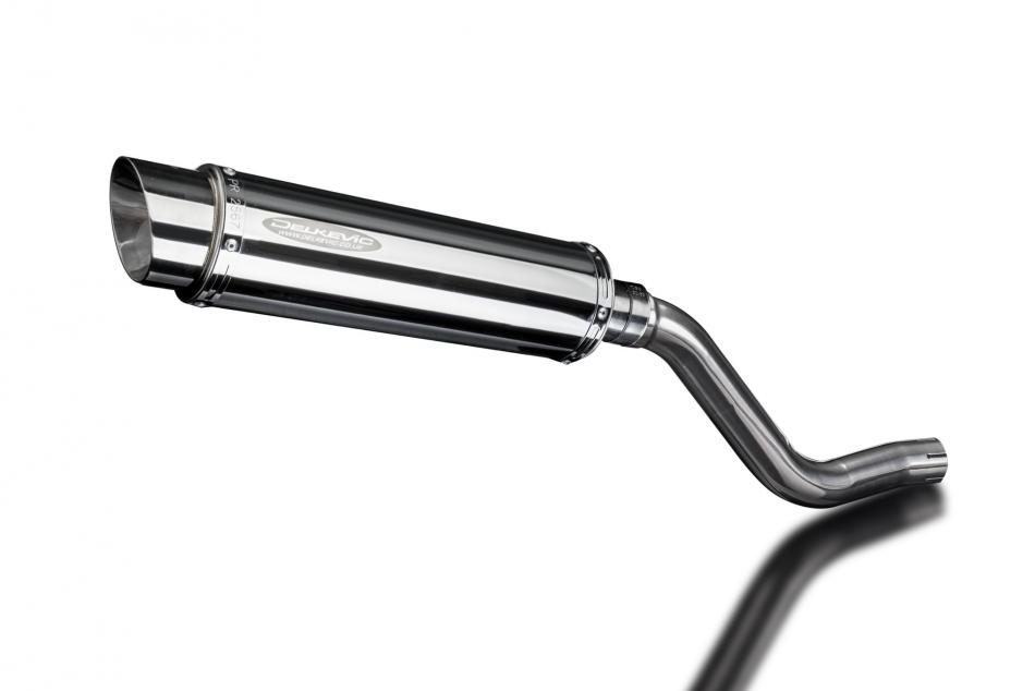 KLR600 KL600 B1-B9 1985-1994 / SL10 ROUND 350mm (14 inch) SILENCER 304 STAINLESS STEEL