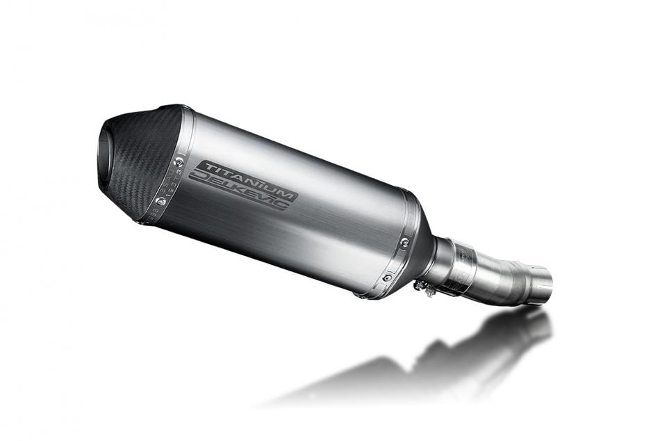 CFMOTO 450SR 2023-2025 260mm X-Oval Titanium Exhaust Silencer Can Kit