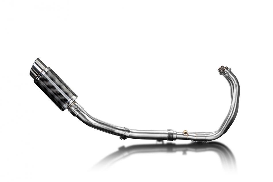 Yamaha XT700 Tenere World Raid 22-24 Exhaust 2-1 200mm Round Carbon Silencer