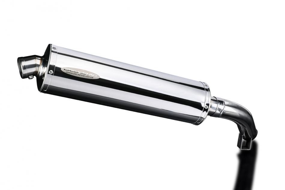 VERSYS 1100 2025 / OVAL 450mm (18 inch) SILENCER 304 STAINLESS STEEL