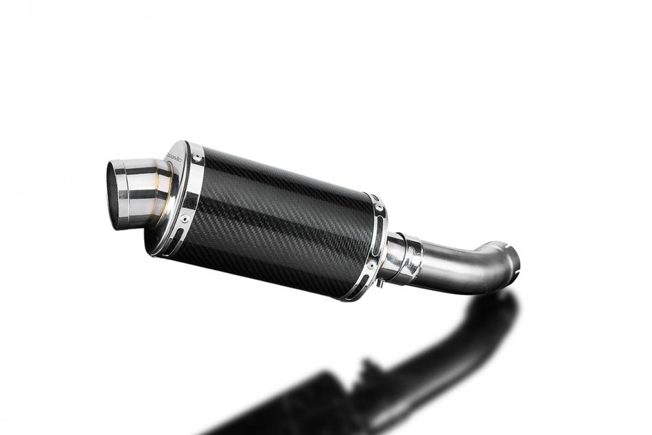 NINJA Z1100SX 2025 / DS70 OVAL 225mm (9 inch) CARBON FIBRE SILENCER
