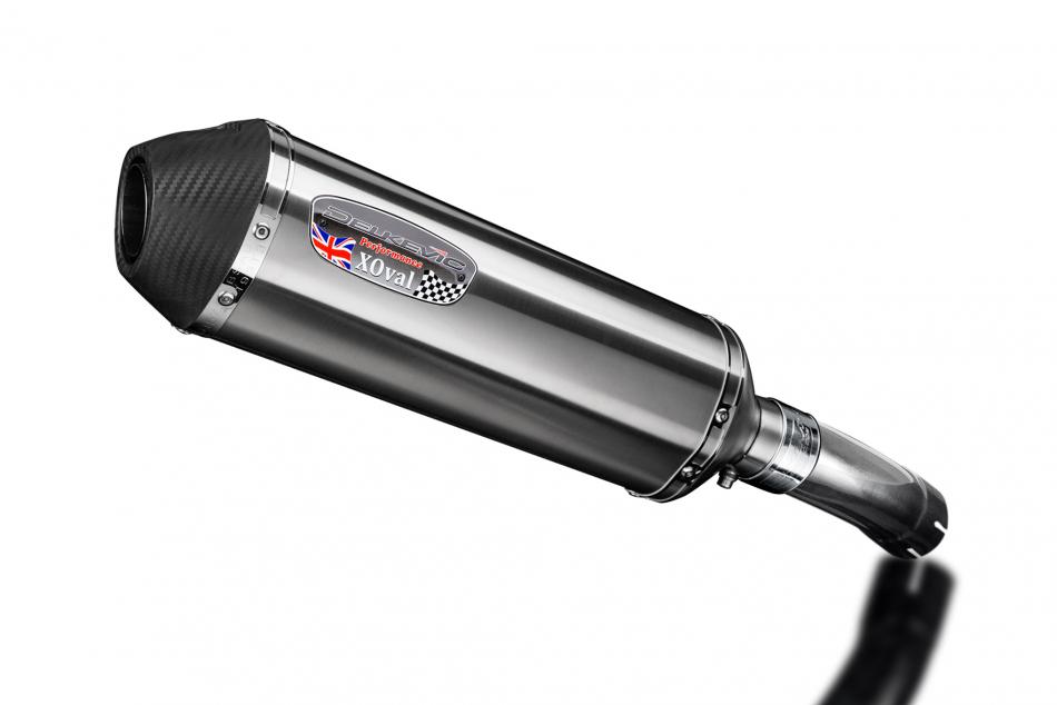 Z900RS SE 2018-2025 / 343mm (13.5 inch) XOVAL SILENCER BRUSH 304 STAINLESS STEEL