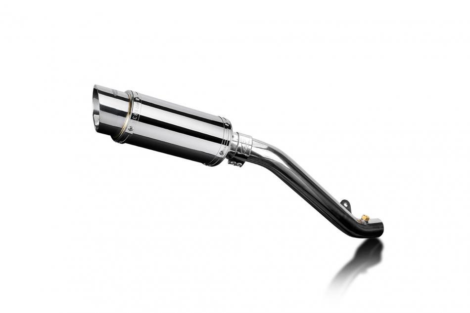 ZX6R NINJA 2024-2025 / MINI 200mm (8 inch) ROUND SILENCER 304 STAINLESS STEEL