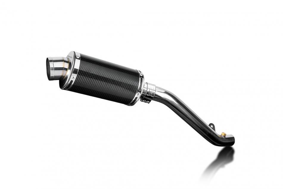 ZX6R NINJA 2024-2025 / DS70 OVAL 225mm (9 inch) CARBON FIBRE SILENCER