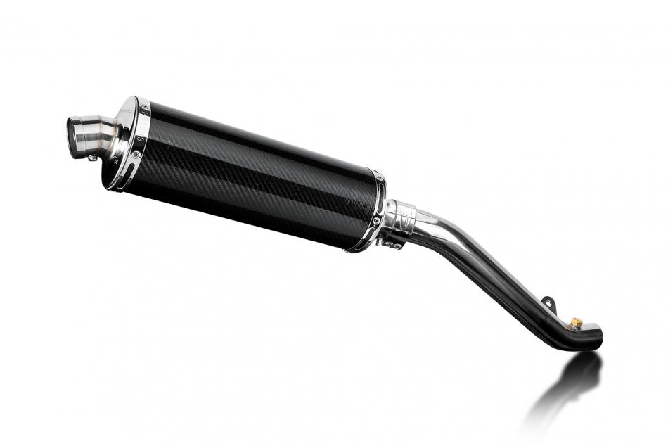 ZX6R NINJA 2024-2025 / OVAL 350mm (14 inch) CARBON FIBRE SILENCER