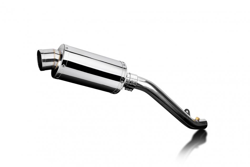 ZX6R NINJA 2024-2025 / SS70 OVAL 225mm (9 inch) SILENCER 304 STAINLESS STEEL