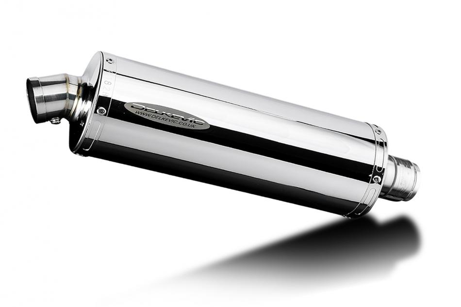 800RE V-STROM 2024-2025 OVAL 350mm SILENCER STAINLESS STEEL