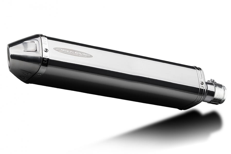 800RE V-STROM 2024-2025 TRI-OVAL 420mm SILENCER 304 STAINLESS STEEL