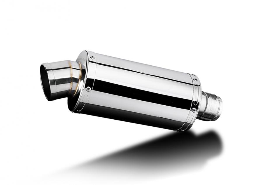 800RE V-STROM 2024-2025 SS70 OVAL 225mm SILENCER STAINLESS STEEL