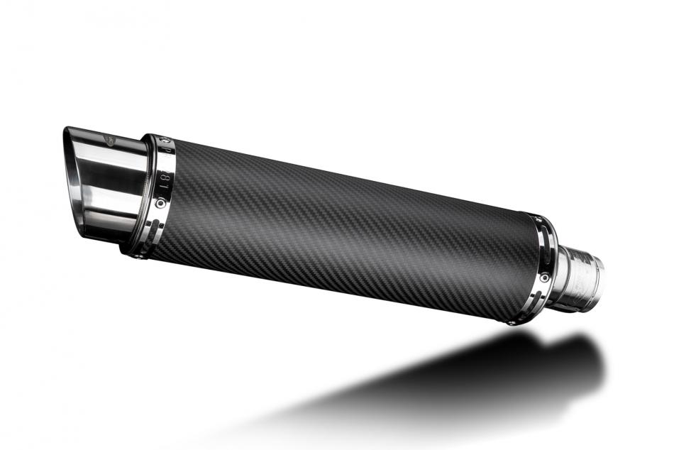 800RE V-STROM 2024-2025 / DL10 ROUND 350mm (14 inch) CARBON FIBRE SILENCER