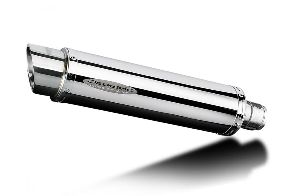 800RE V-STROM 2024-2025 SL10 ROUND 350mm SILENCER STAINLESS STEEL