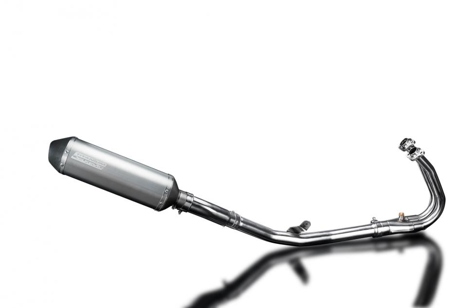 NINJA 500 2024-2025 / XOVAL 343mm (13.5 inch) TITANIUM SILENCER 2 into 1 COMPLETE SYSTEM