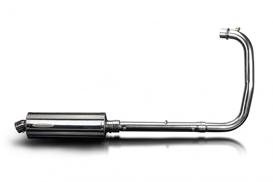 Royal Enfield 350 Classic 22-24 Bullet 23-24 Full Exhaust 350mm Oval Stainless