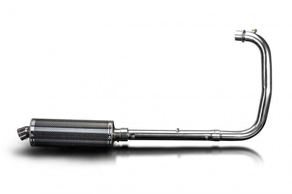 Royal Enfield 350 Classic 22-24 Bullet 23-24 Exhaust 350mm Oval Carbon Silencer