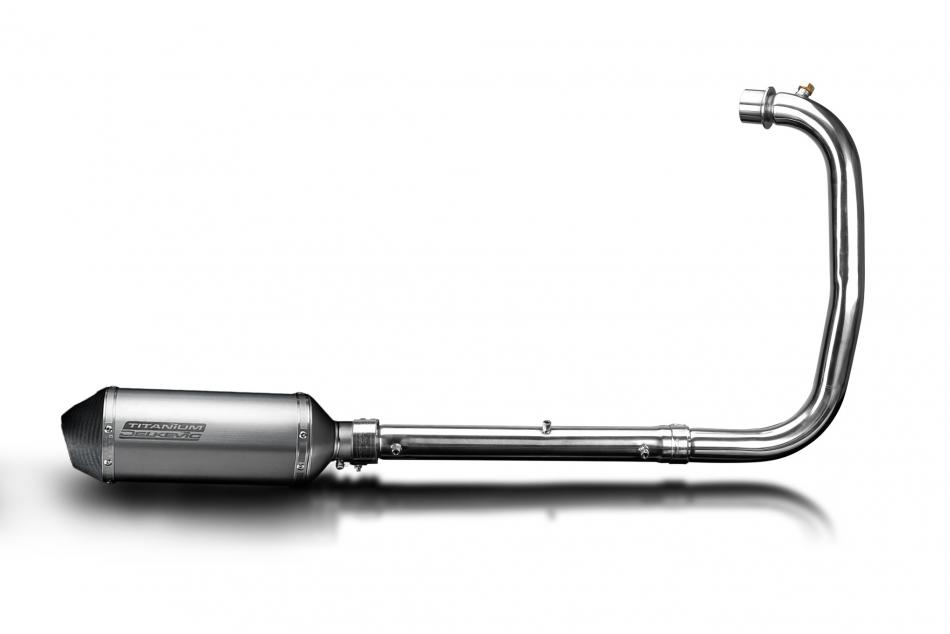 Royal Enfield 350 Classic 22-24 Bullet 23-24 Full Exhaust 260mm X-Oval Titanium