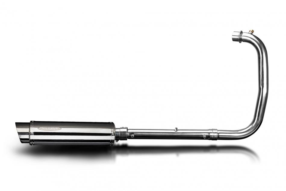 Royal Enfield 350 Classic 22-24 Bullet 23-24 Full Exhaust 350mm Round Stainless