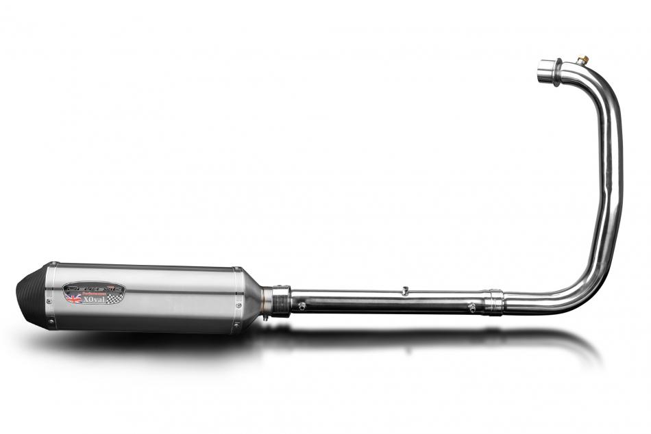 Royal Enfield 350 Classic 22-24 Bullet 23-24 Full Exhaust 343mm X-Oval Stainless