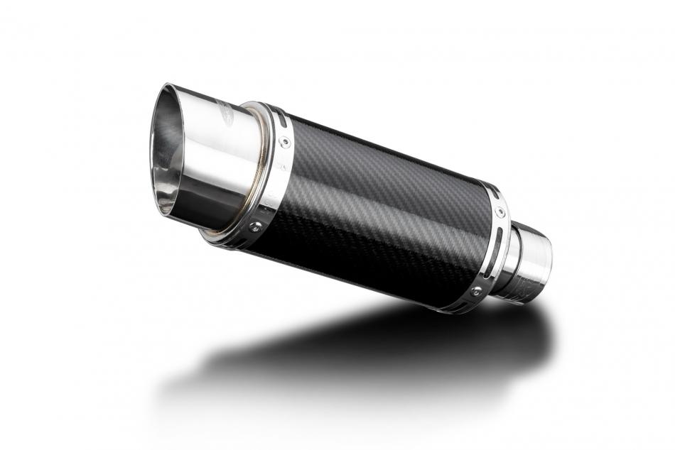 CLASSIC 350 2022-2024 / BULLET 350 2023-2024 / MINI 200mm (8 inch) CARBON FIBRE ROUND SILENCER