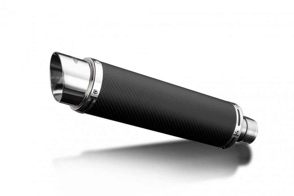 CLASSIC 350 2022-2024 / BULLET 350 2023-2024 / DL10 ROUND 350mm (14 inch) CARBON FIBRE SILENCER