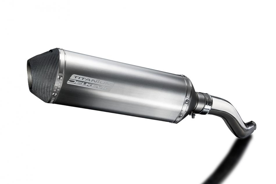 KAWASAKI Z750 2007-2012 343mm XOVAL TITANIUM BSAU SILENCER EXHAUST KIT
