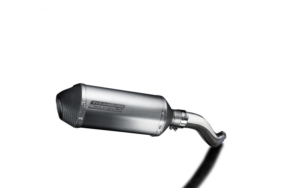 Kawasaki Z750S Z750 2007-2012 260mm X-Oval Titanium Exhaust Silencer Can Kit