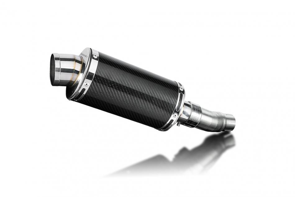 CFMOTO 450MT 2023-2025 / DS70 OVAL 225mm (9 inch) CARBON FIBRE SILENCER