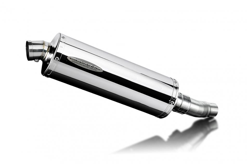 CFMOTO 450MT 2023-2025 / OVAL 350mm (14 inch) SILENCER 304 STAINLESS STEEL