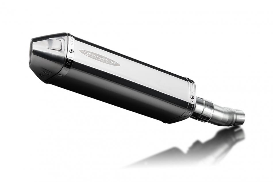 CFMOTO 450MT 2023-2025 / TRI-OVAL 320mm (13 inch) RH SILENCER 304 STAINLESS STEEL