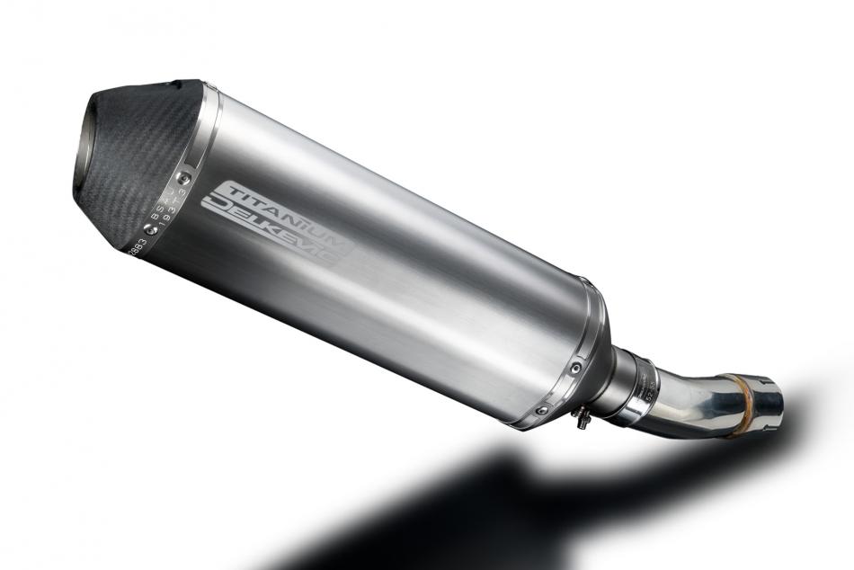 SUZUKI SV400 SV650 1998-2002 343mm X-OVAL TITANIUM BSAU SILENCER EXHAUST KIT