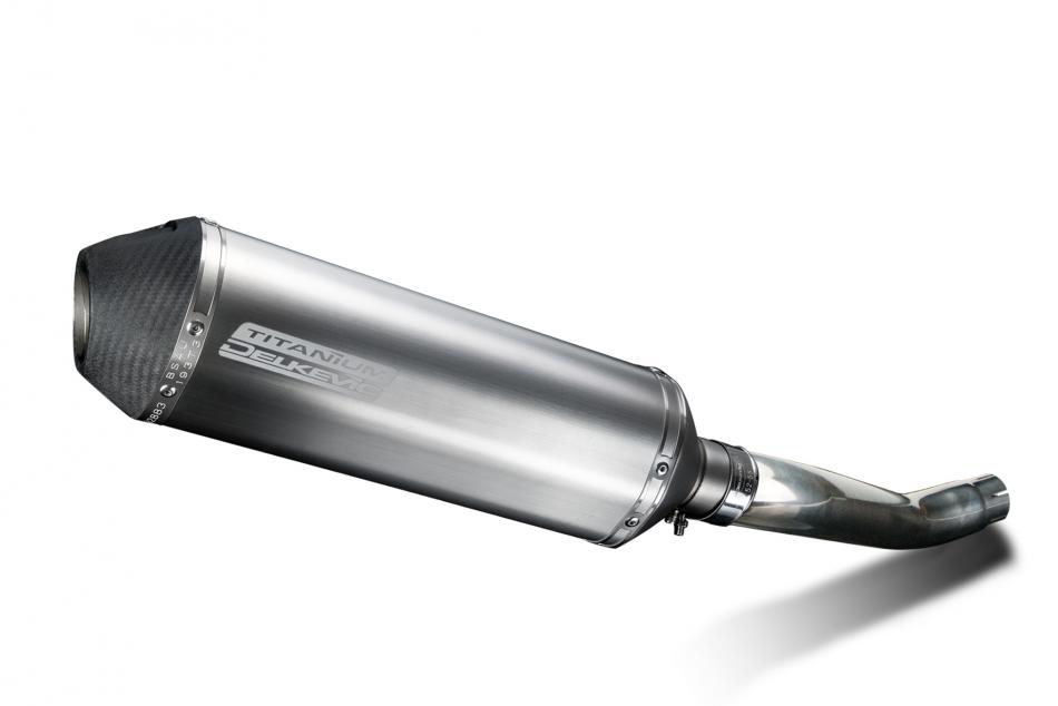 YAMAHA TDM850 1991-2001 343mm X-OVAL TITANIUM BSAU SILENCER EXHAUST KIT
