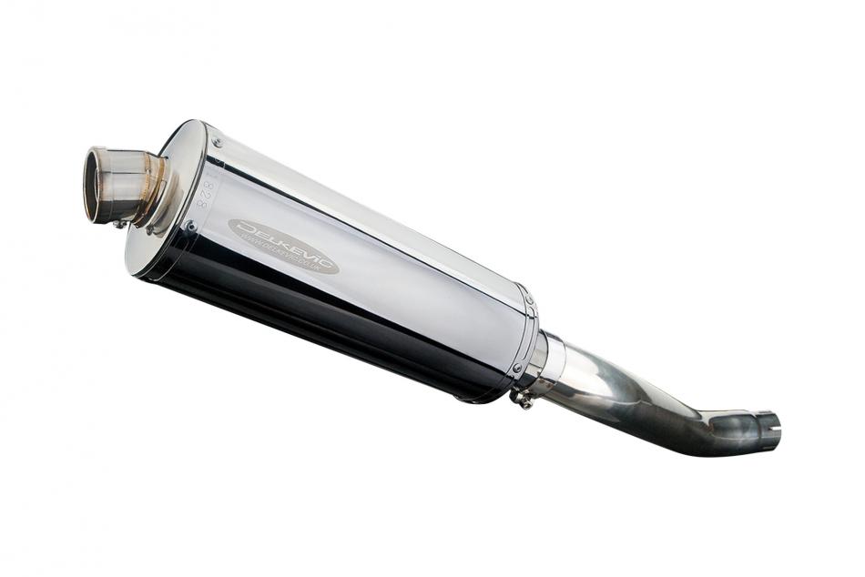 YAMAHA TDM850 1991-2001 350mm OVAL STAINLESS BSAU SILENCER EXHAUST KIT