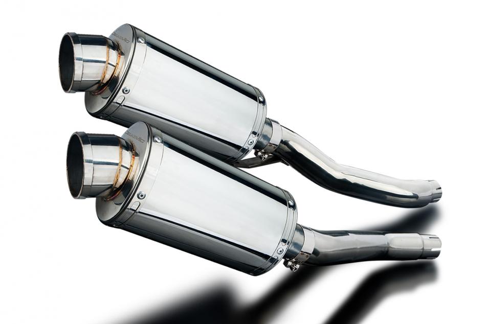 YAMAHA XJ600N XJ600S DIVERSION 92-04 225mm OVAL STAINLESS SILENCER EXHAUST