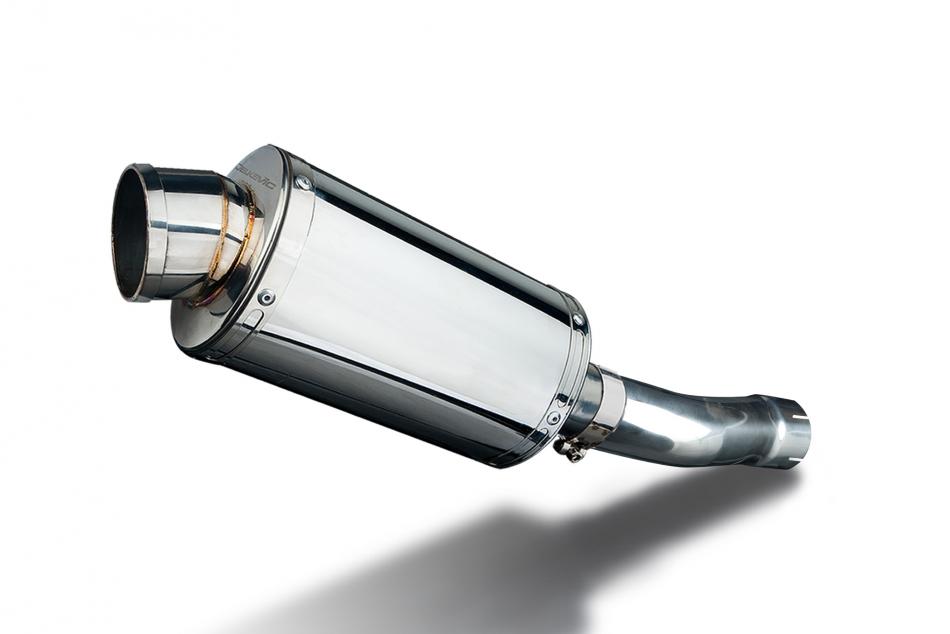 YAMAHA XJR1300 2007-2017 225mm OVAL STAINLESS SILENCER EXHAUST KIT