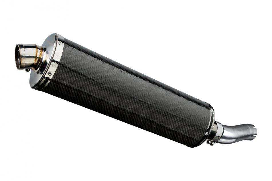 HONDA CB1300SF SA A 2003-2010 450mm OVAL CARBON BSAU SILENCER EXHAUST KIT