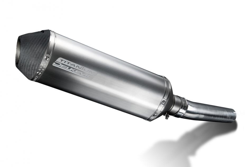 HONDA CBF600 S N 2004-2007 343mm X-OVAL TITANIUM BSAU SILENCER EXHAUST KIT