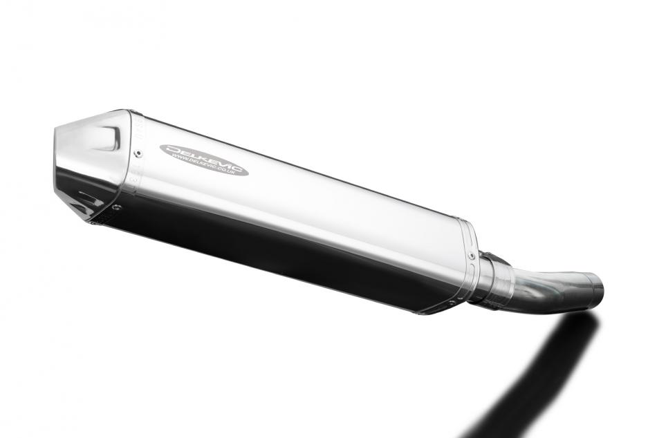 Honda CB400SF Hyper V-Tec NC24 2007-15 420mm Tri-Oval Stainless Exhaust Silencer