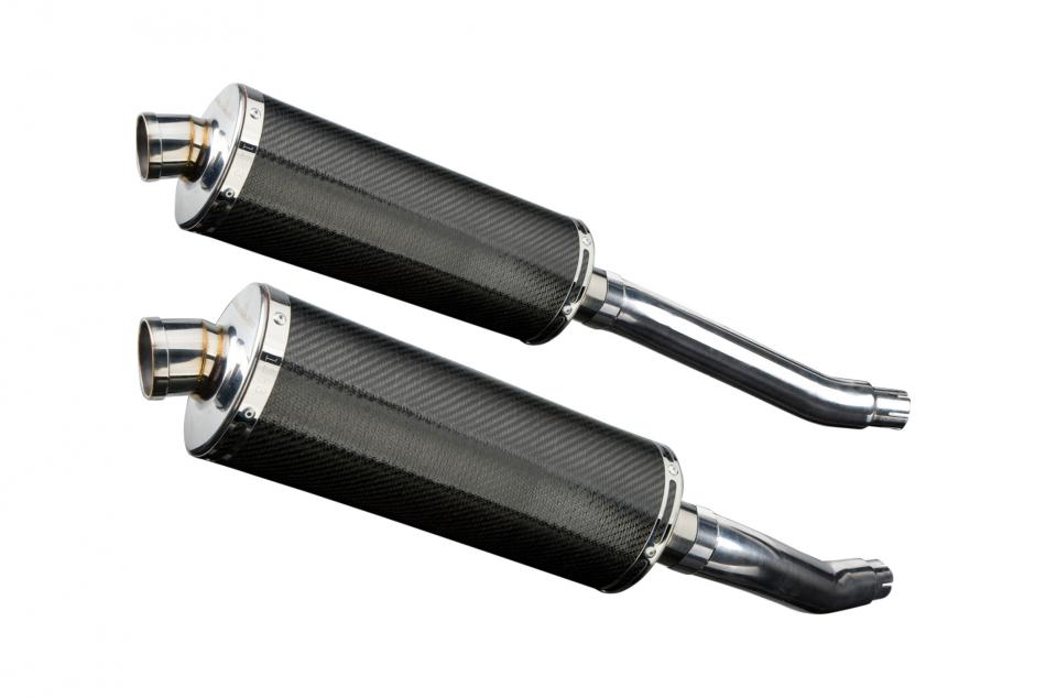 YAMAHA TDM900 2002-2013 350mm CARBON BSAU SILENCER EXHAUST KIT