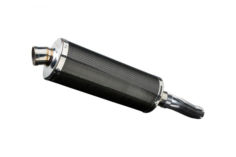 HONDA CBF600 S N ABS 2008-2012 350mm CARBON BSAU SILENCER EXHAUST KIT
