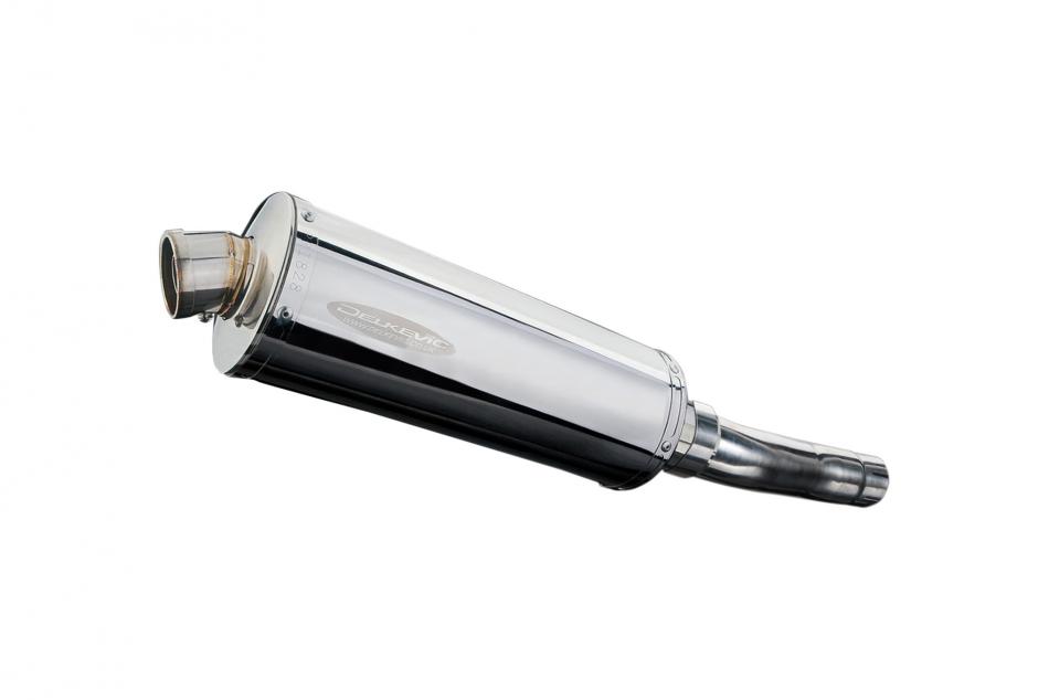 TRIUMPH SPEED TRIPLE 955i 02-04 350mm OVAL STAINLESS BSAU SILENCER EXHAUST KIT