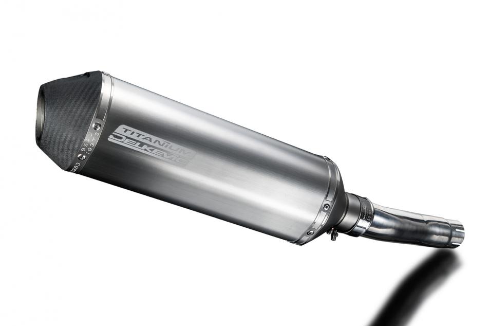 TRIUMPH SPEED TRIPLE 955i 02-04 343mm X-OVAL TITANIUM BSAU SILENCER EXHAUST KIT