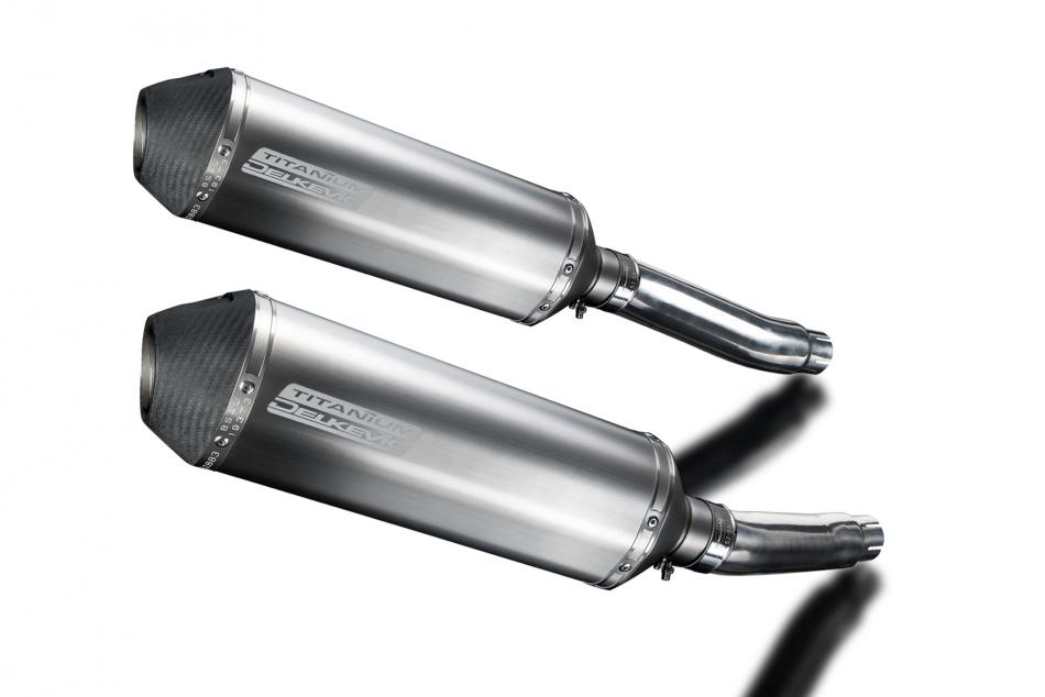 YAMAHA TRX850 1995-1999 343mm X-OVAL TITANIUM BSAU SILENCER EXHAUST KIT