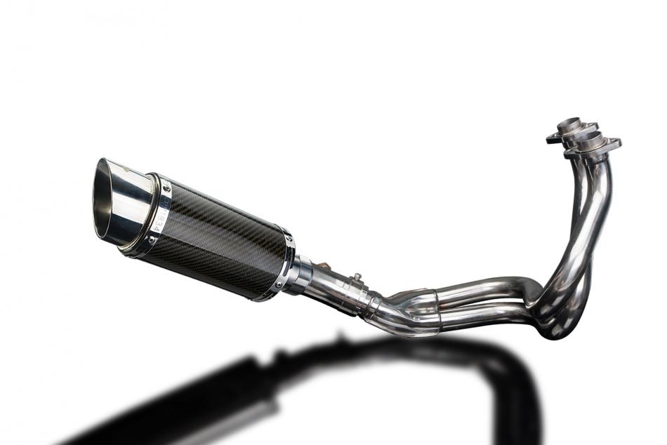 KAWASAKI KLE650 VERSYS 2007-14 FULL EXHAUST 200mm CARBON ROUND SILENCER