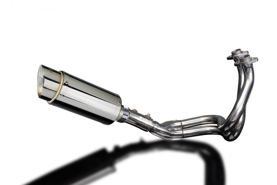 KAWASAKI KLE650 VERSYS 2007-14 FULL EXHAUST 200mm STAINLESS ROUND SILENCER