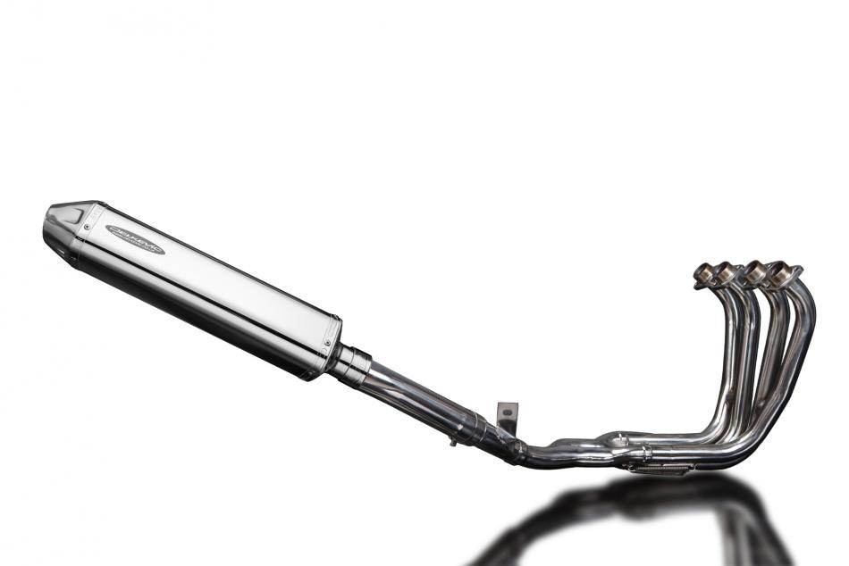 Yamaha FZS600 Fazer 1998-2003 Full Exhaust 4-1 420mm Tri-Oval Stainless Silencer