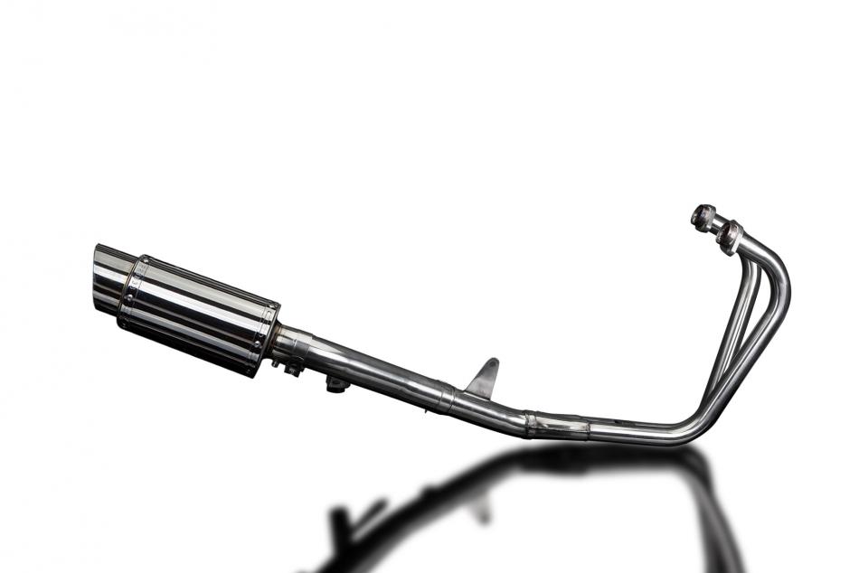 HONDA CB500 SPORT 1994-2003 FULL EXHAUST SYSTEM 200mm STAINLESS ROUND SILENCER