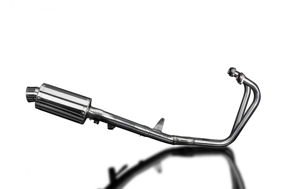 HONDA CB500 SPORT 1994-2003 FULL EXHAUST SYSTEM 225mm  STAINLESS OVAL SILENCER